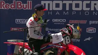 2021 Fox Raceway National - 250 Class Fastest Qualifier Jett Lawrence