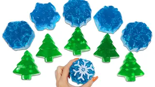 How to Make Gummy Holiday Snowflakes and Christmas Trees | Fun & Easy DIY Jello Dessert!