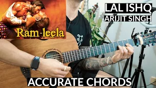 Lal Ishq - Arijit Singh - ACCURATE Guitar Chords