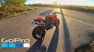 POV Ducati Monster 796 quick ride | 4k