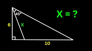 A Very Nice Geometry Problem | Maths Olympiad | 3 Different Methods to Solve