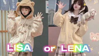 Lisa OR Lena Fashion Trend Korean Kpop Style Ulzzang Model Clothes Version Aesthetic 2024 New Game