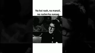 Guzar Rahi Hain Zindagi Kuch Iss Tarah Jaise, 😢Sad Shayari Status Amitabh Bacchan