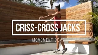 Criss-Cross Jumping Jacks // FIT Happy Hour Movement Demo