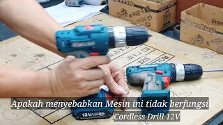 TOTAL Tools Service & Maintenance - 12V Cordless Drill
