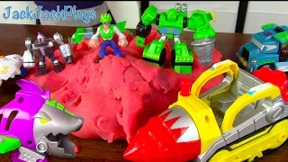 Transformers Rescue Bots Toy UNBOXING! Boulder Tunnel Rescue Drill for Kids | JackJackPlays