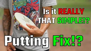 This SIMPLE Trick Could FIX YOUR PUTT!! | Disc Golf Putting Tip REVEALED!