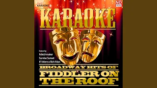 Far from the Home I Love (In the Style of Fiddler on the Roof) (Karaoke Version)