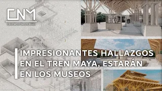 Así serán los 2 museos en la ruta del Tren Maya, mostrarán el material arqueológico encontrado.