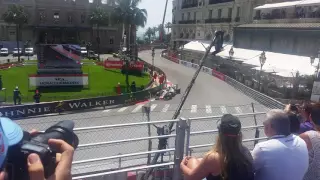 Monaco Grand Prix 2016 Practice 3, Grandstand B Casino Square