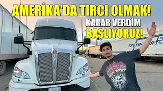 AMERİKA'DA TIRCI OLMAYA KARAR VERDİM! Amerikalı Tırcı'dan Tüm Gerçekleri Öğrendik, Tır İncelemesi