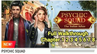 Adventure Escape Mysteries PSYCHIC SQUAD Chapter 1-8 Complete Walkthrough
