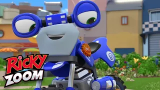 Super LOOP! ⚡️The Golden Ticket ⚡️ Motorcycle Cartoon | Ricky Zoom