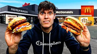 WIELKI TEST Burgerów (Drwal z McDonald’s vs Rywal z MAX Premium)