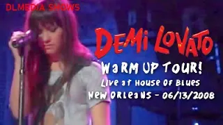 Demi Lovato: Warm Up Tour! - Live at House of Blues, New Orleans (Show Completo)