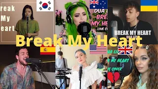 Who Sang It Better: Dua lipa - Break My Heart (us,uk,spain,japan,ukraine,south korea,australia...?)