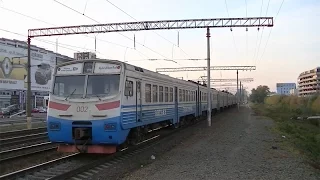 EPL9T-002 | Train No 7439/7440 Darnytsia - Pivnichna - Pochaina - Darnytsia | Kyiv urban train