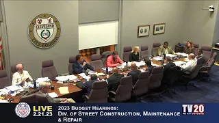 Cleveland City Council General Budget Hearings, February 21, 2023