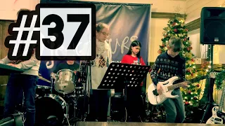 #37 Gimme Shelter cover - saxophone & guitar solos - Teen Band open Mic