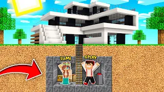 NAJWIĘKSZA TAJEMNICA POD DOMEM GPLAYA W MINECRAFT?! GPLAY & LUMI