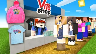 VITO OTWORZYŁ SKLEP VITOSHOP W NASZEJ WIOSCE (Minecraft Roleplay) | Vito i Bella