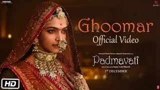 Padmavati   Ghoomar Song  Deepika Padukone  Shahid Kapoor  Ranveer Singh Shreya Ghoshal Swaroop Khan