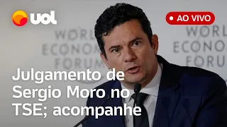 Sergio Moro: julgamento ao vivo no TSE analisa recursos que pedem cassação do senador; assista