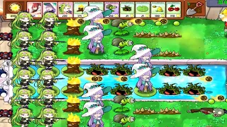 PVZ-Hybrid vs PVZ-Girl plants, Who will win? Is PVZ Hybrid the best MOD?  pvz best Mod