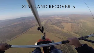 MicroLight Flight - Learning to fly, Stalls, Turns, Takeoff and Landings @ Mokopane South Africa