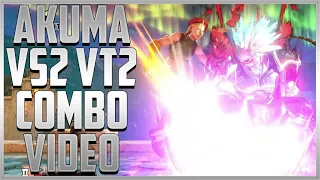 The ULTIMATE VS2/VT2 Akuma Combo Video