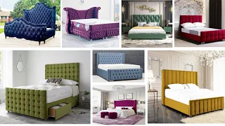 Top 50 modern bed designs ideas for 2024||Latest cushion bed sets||luxury bed designs