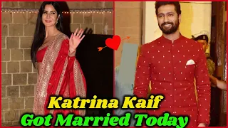 Katrina Kaif Has Got Married Today with Vicky Kaushal