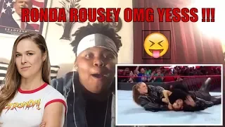 Ronda Rousey Puts Stephanie McMahon In an Armbar 4/9/18 Reaction!!