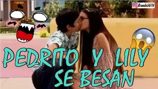 PEDRITO Y LILY SE BESAN OWWWW