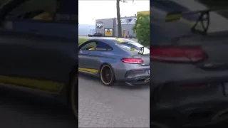 Smoking Some Tire’s With The AMG C63 S Coupé Edition 1