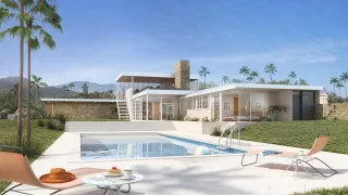 Kaufmann Desert House by Richard Neutra, Complete overview and walkthrough