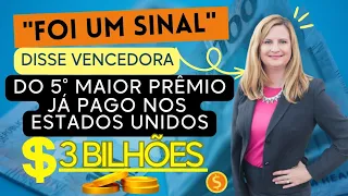 Ela ganhou um prêmio de 3 bilhões na Loteria Americana