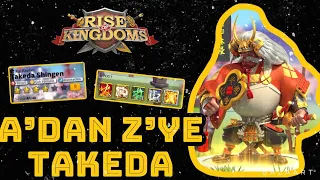 ALL ABOUT TAKEDA SHINGEN - RISE OF KINGDOMS - TAKEDA GUIDE