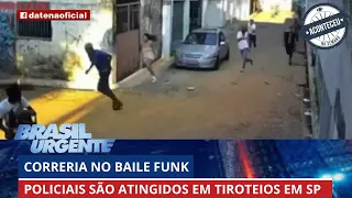 Aconteceu na Semana | PM é baleado na perna durante tiroteio no fim de baile funk