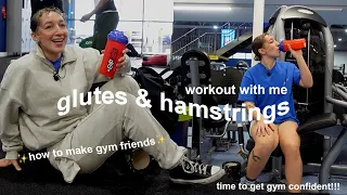 GYM VLOG: new gym anxiety + *complete workout walkthrough*