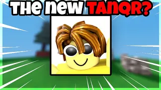 This PLAYER Has Better Aim Than TANQR (Roblox Bedwars)