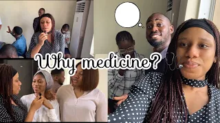 Asking medical students why they chose medicine// Nigerian students edition