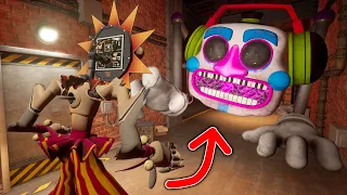 What if you Hide into SUNDROP from DJ MUSIC MAN Chasing? – FNAF Security Breach