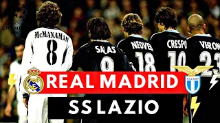 Real Madrid 3-2 Lazio All Goals & Highlights ( 2001 Uefa Champions League )