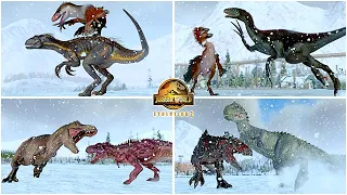 The Story of the Destroyer, T-REX, Indominus Rex, Tarbosaurus 🦖 Jurassic World Evolution 2 Animation