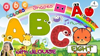 ABC Fruits and Vegetables | Preschool ABC's, Colors, Nursery Rhymes - Preschool Learning & More