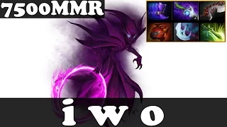 Dota 2 - i w o 7500 MMR Plays Spectre vol 2 - Ranked Match Gameplay