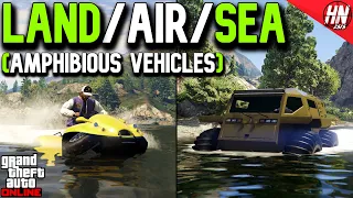 Top 10 Amphibious Vehicles In GTA Online