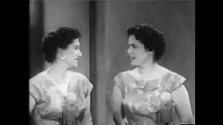 Portuguese sisters monopolize the conversation - Rare clip from You Bet Your Life (Sept 26, 1957)