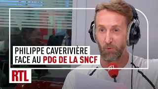 Philippe Caverivière face au PDG de la SNCF